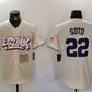 New York Yankees #22 Juan Soto Cream Limited Stitched Baseball Jersey