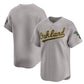 Oakland Athletics Blank Gray Away Limited Stitched Baseball Jersey