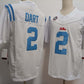 O.Miss Rebels #2 Jaxson Dart White 2024 F.U.S.E Football Stitched American College Jerseys