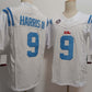 O.Miss Rebels #9 Tre Harris III White FUSE Football Stitched American College Jerseys