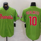 Philadelphia Phillies #10 JT Realmuto Green With Patch Stitched Cool Base Baseball Jersey