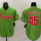 Philadelphia Phillies #45 Zack Wheeler Green With Patch Stitched Cool Base Baseball Jersey