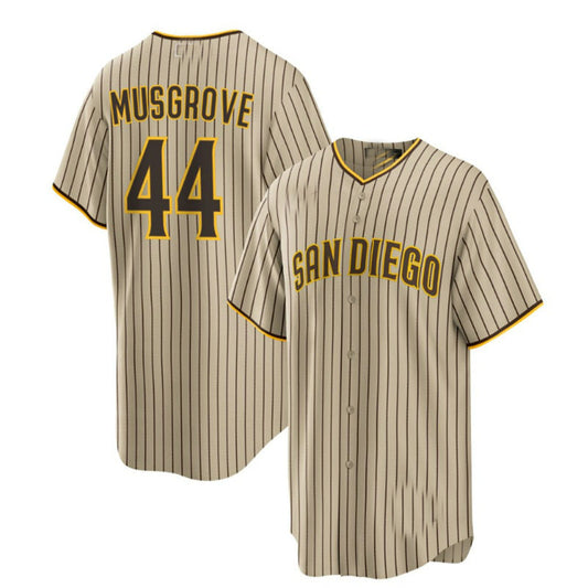 San Diego Padres #44 Joe Musgrove Flex Base Stitched Jerse Baseball Jerseys