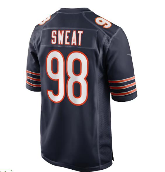 C.Bears #98 Montez Sweat American Football Jerseys