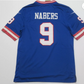 NY.Giants #9 Malik Nabers Classics Game Jersey Royal American Football Jerseys