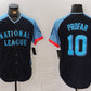 San Diego Padres #10 Jurickson Profar Navy 2024 All Star Limited Stitched Baseball Jersey