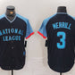 San Diego Padres #3 Jackson Merrill Navy 2024 All Star Limited Stitched Baseball Jersey