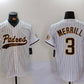 San Diego Padres #3 Jackson Merrill White 2023 Cool Base Stitched Baseball Jersey