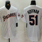 San Diego Padres #51 Trevor Hoffman White Pinstripe Baseball Jerseys