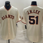 San Francisco Giants #51 Jung Hoo Lee Cream 2024 Home Limited Stitched Baseball Jersey