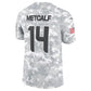 S.Seahawks #14 DK Metcalf Arctic Camo 2024 Salute to Service Limited Stitched American Football Jerseys