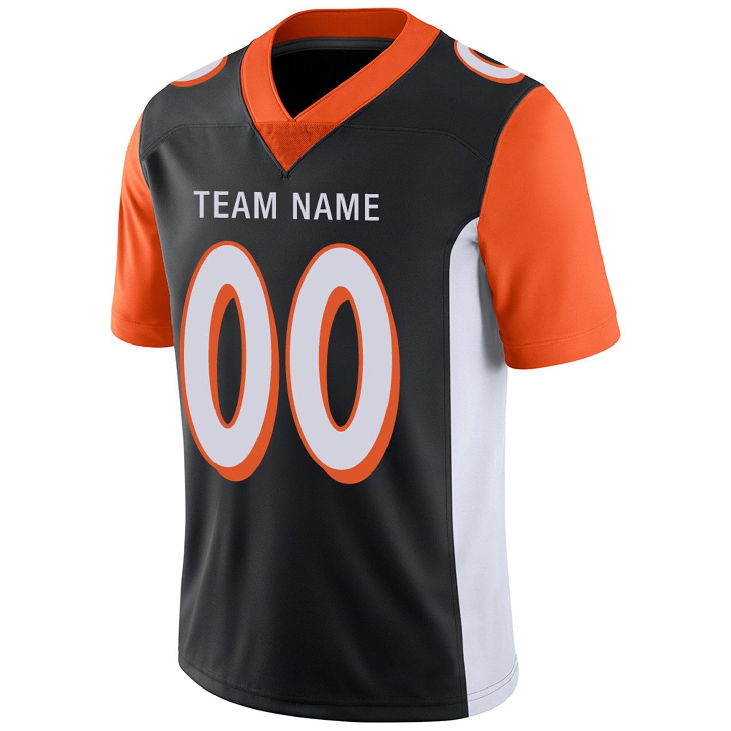 Custom C.Bengals Football Jerseys Team Player or Personalized Design Your Own Name for Men's Women's Youth Jerseys Orange