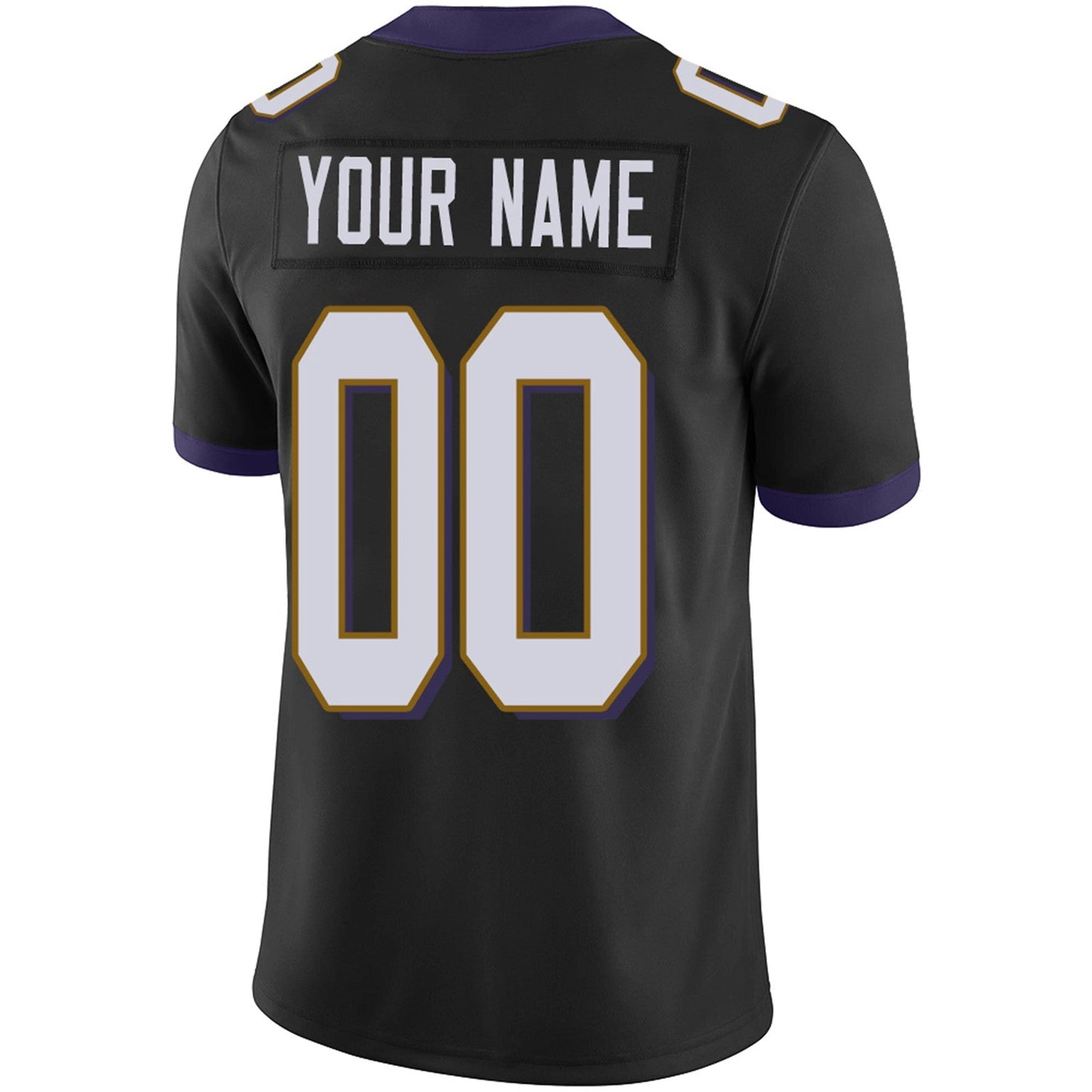 Custom B.Ravens Football JerseyS Team Player or Personalized Design Your Own Name for Men's Women's Youth Jerseys Purple