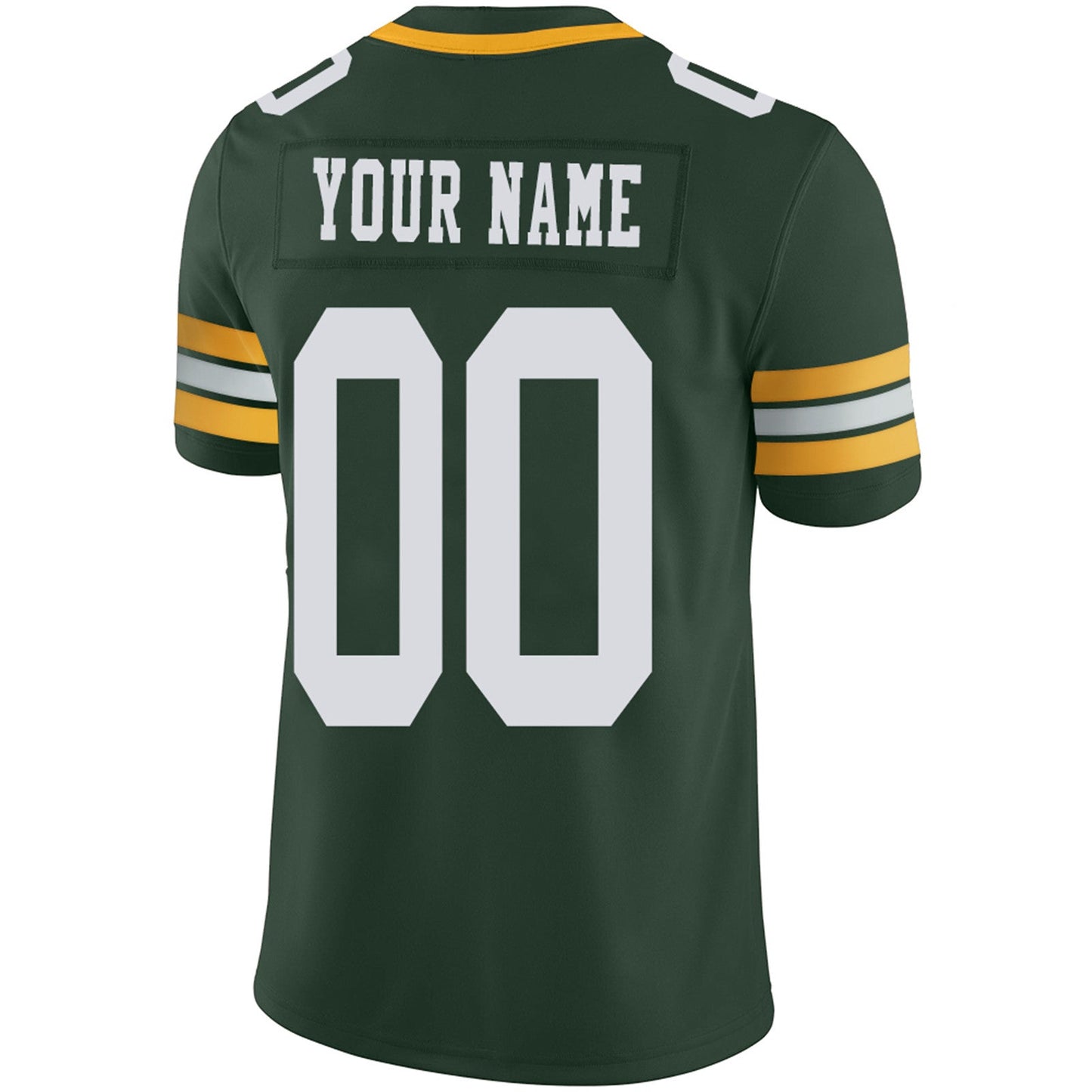 Custom GB.Packers Football Jerseys Team Player or Personalized Design Your Own Name for Men's Women's Youth Jerseys Green