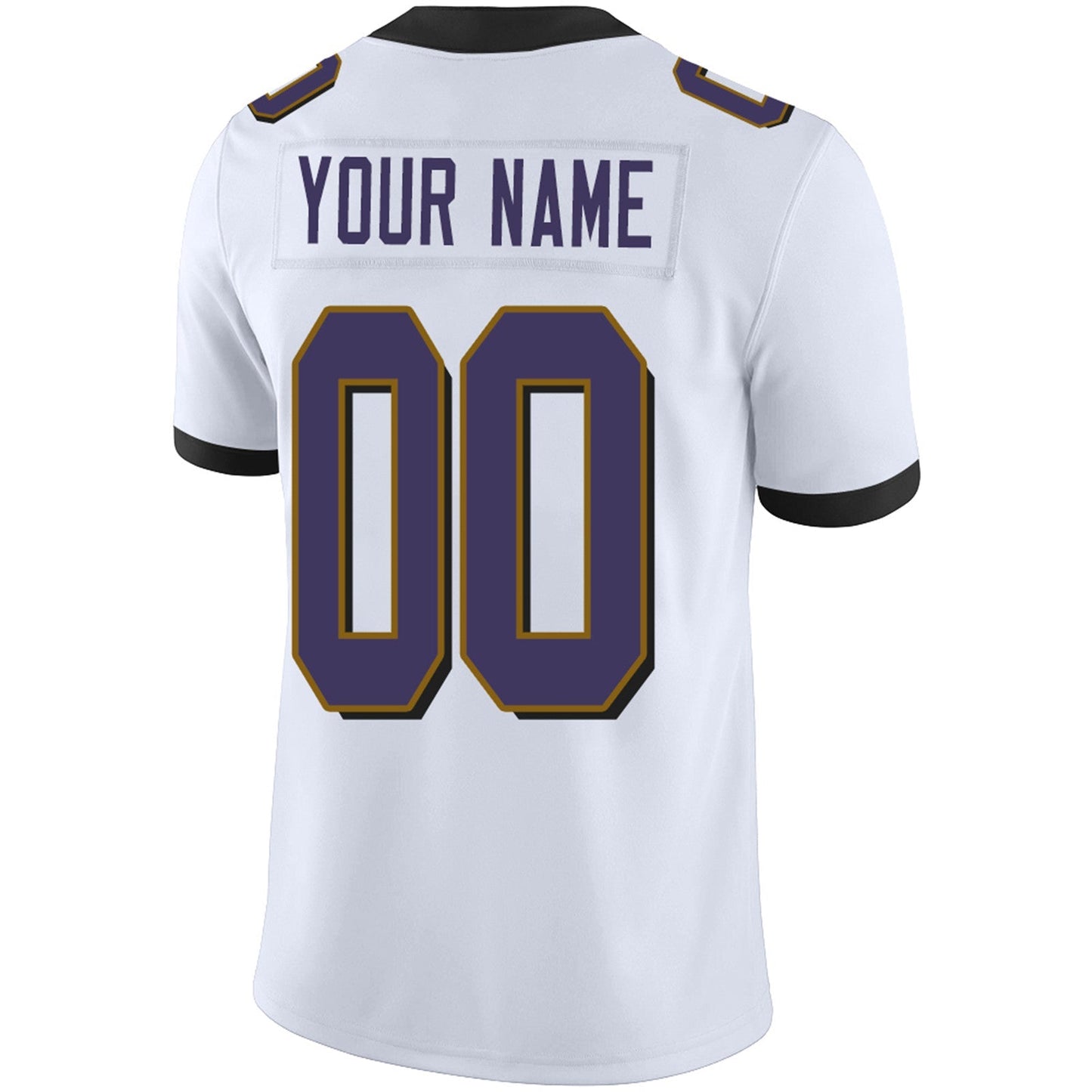 Custom B.Ravens Football JerseyS Team Player or Personalized Design Your Own Name for Men's Women's Youth Jerseys Purple