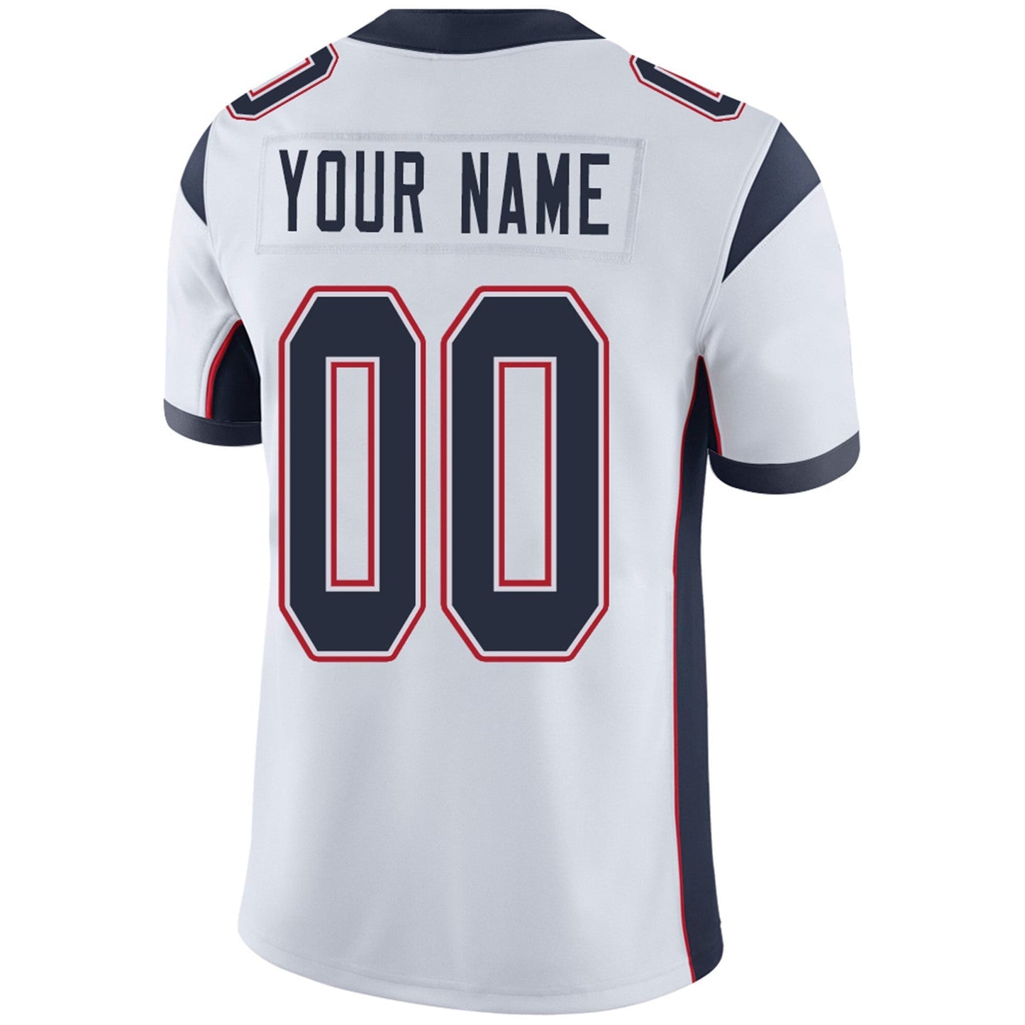 Custom NE.Patriots Football Jerseys Team Player or Personalized Design Your Own Name for Men's Women's Youth Jerseys Navy