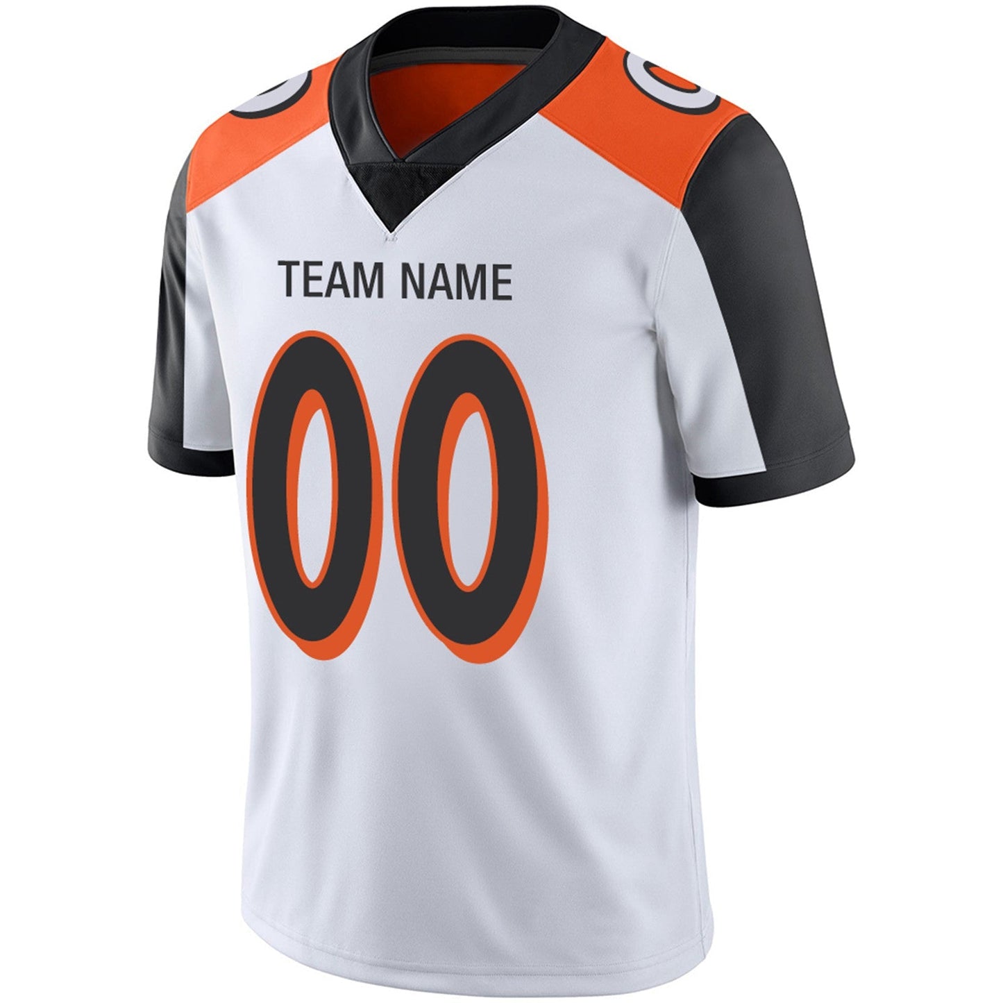 Custom C.Bengals Football Jerseys Team Player or Personalized Design Your Own Name for Men's Women's Youth Jerseys Orange