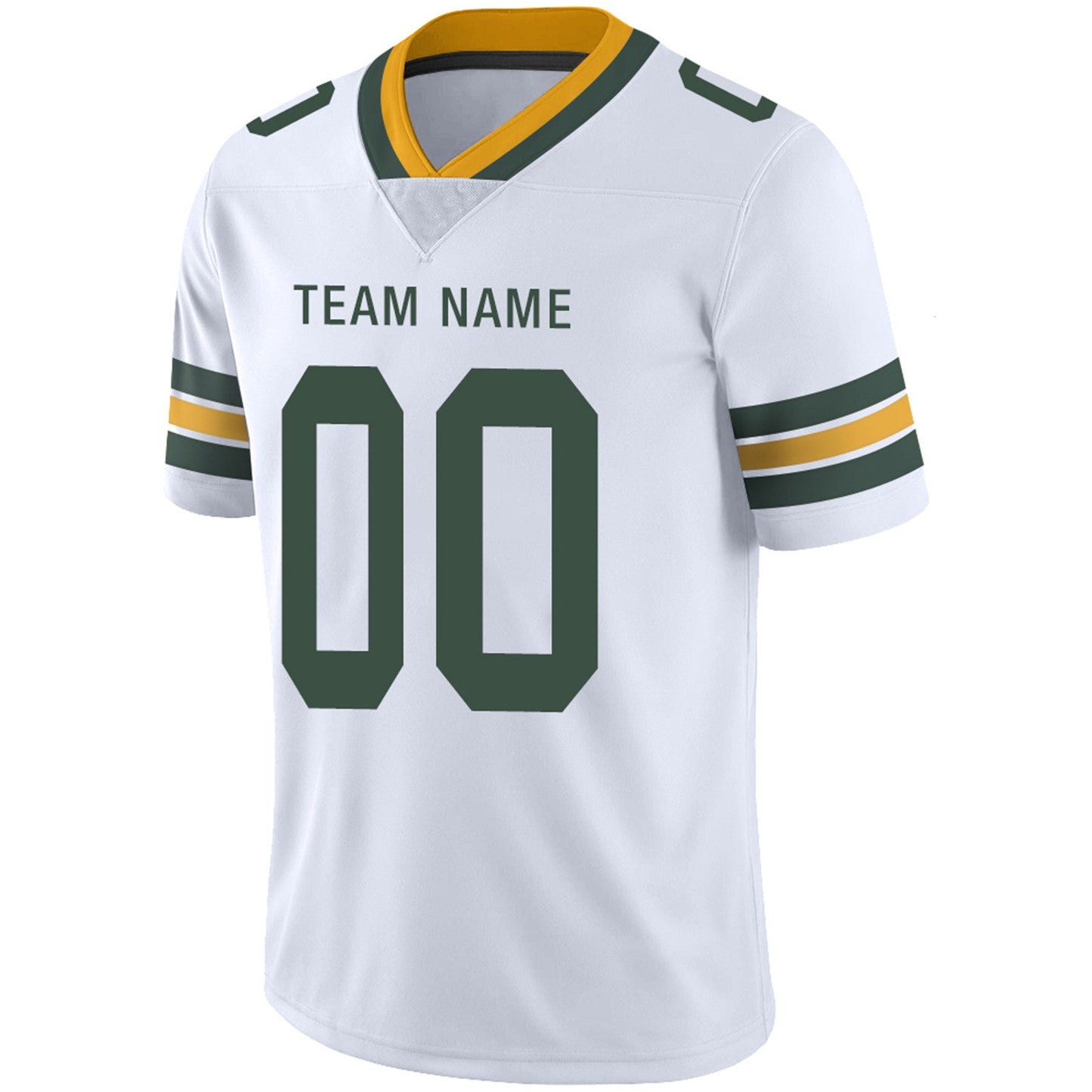 Custom GB.Packers Football Jerseys Team Player or Personalized Design Your Own Name for Men's Women's Youth Jerseys Green