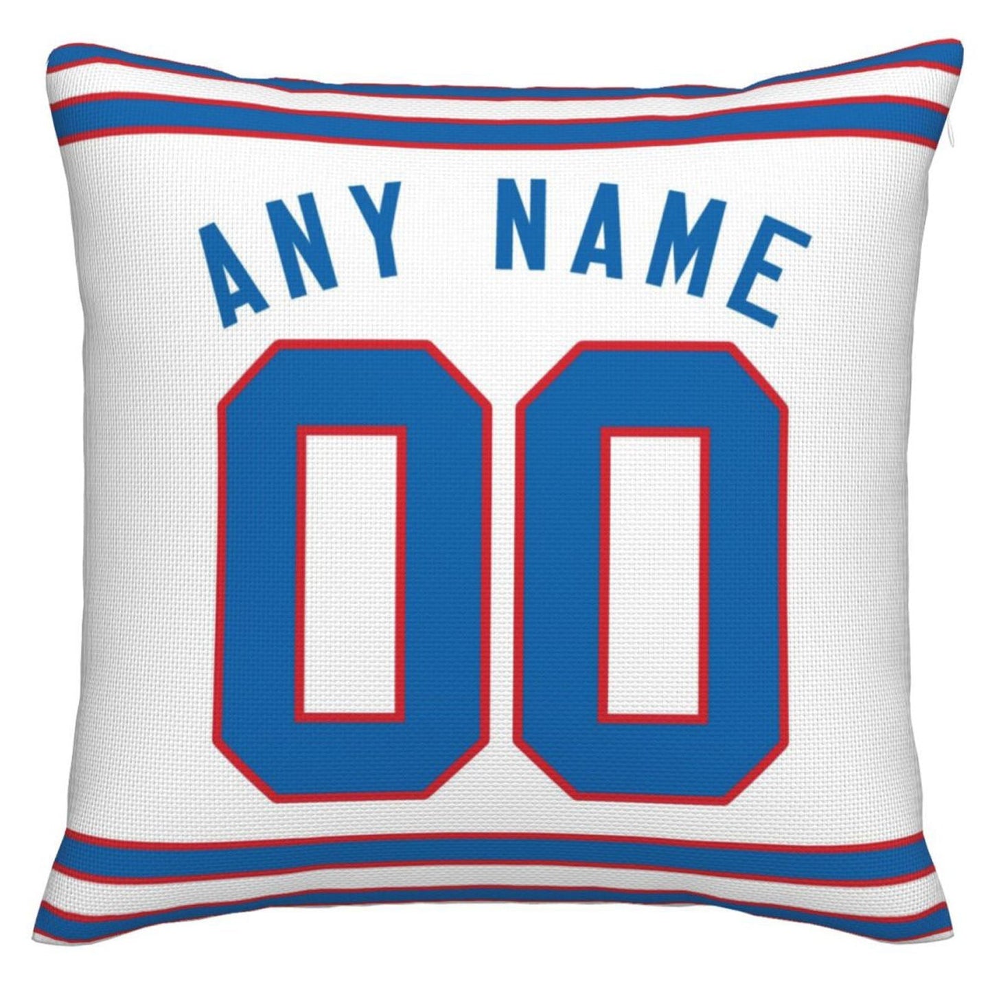 Custom B.Bills Pillow Royal Football Team Decorative Throw Pillow Case Print Personalized Football Style Fans Letters & Number Birthday Gift Football Pillows