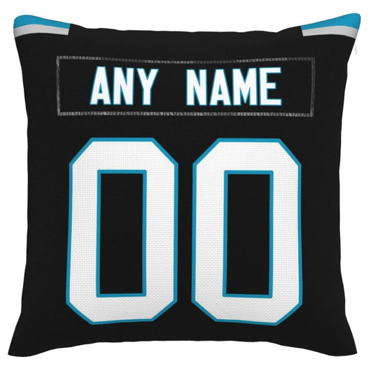 Custom C.Panthers Pillow Football Team Decorative Throw Pillow Case Print Personalized Football Style Fans Letters & Number Birthday Gift Football Pillows