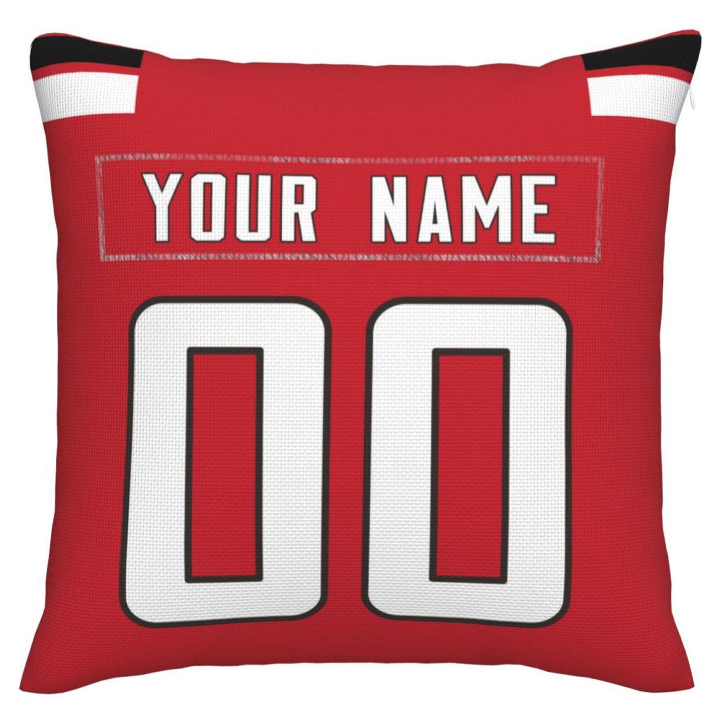 Custom A.Falcons Pillow Decorative Throw Pillow Case - Print Personalized Football Team Fans Name & Number Birthday Gift Football Pillows