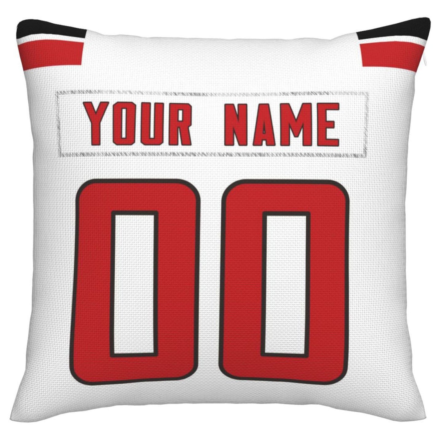 Custom A.Falcons Pillow Decorative Throw Pillow Case - Print Personalized Football Team Fans Name & Number Birthday Gift Football Pillows