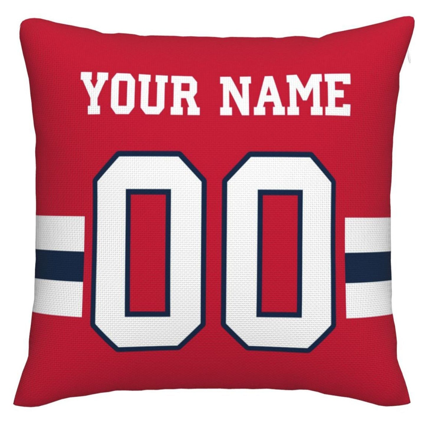 Custom NE.Patriots Pillow Decorative Throw Pillow Case - Print Personalized Football Team Fans Name & Number Birthday Gift Football Pillows