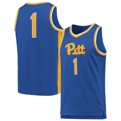 #1 P.Panthers Team Replica Basketball Jersey Royal Stitched American College Jerseys