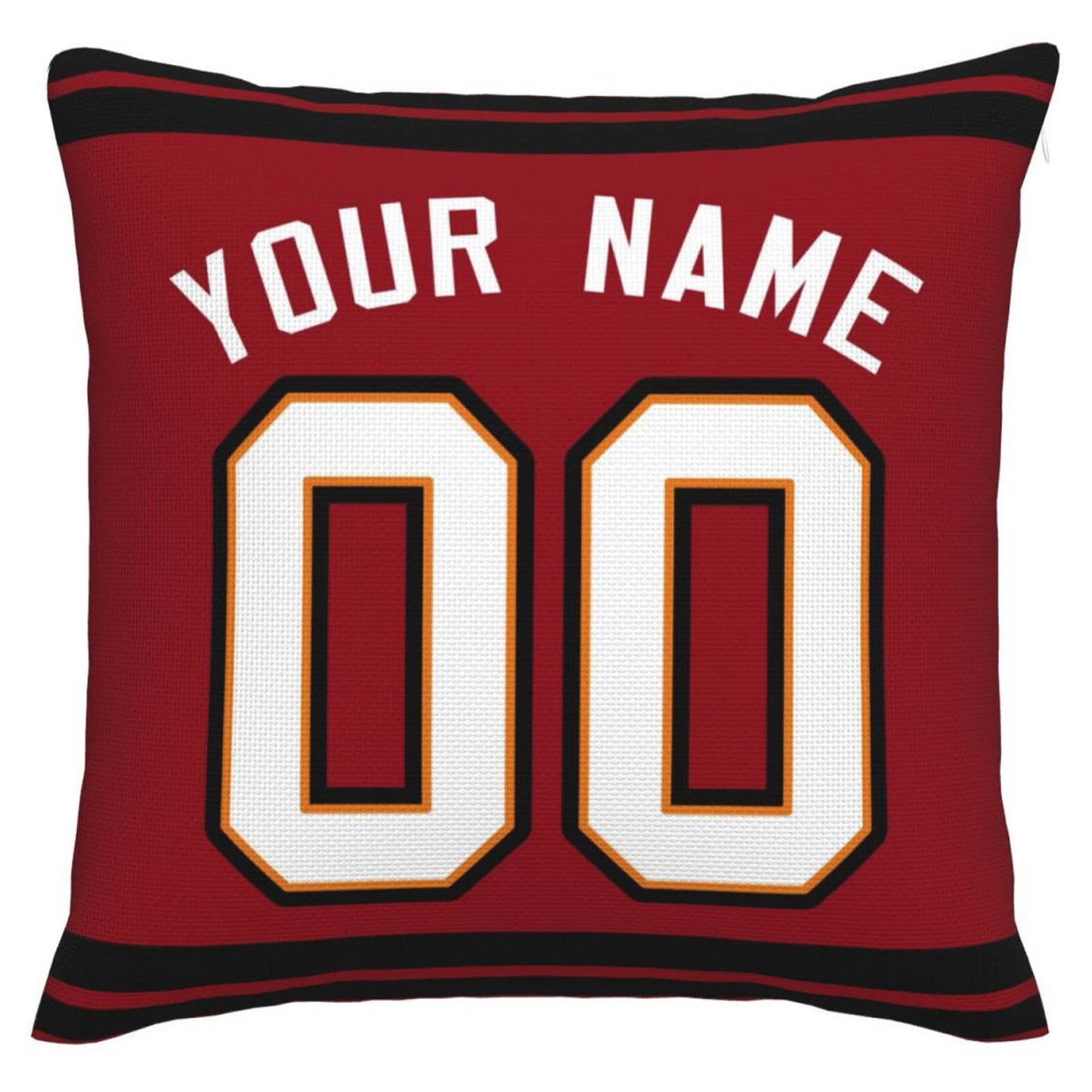 Custom TB.Buccaneers Pillow Decorative Throw Pillow Case - Print Personalized Football Team Fans Name & Number Birthday Gift Football Pillows