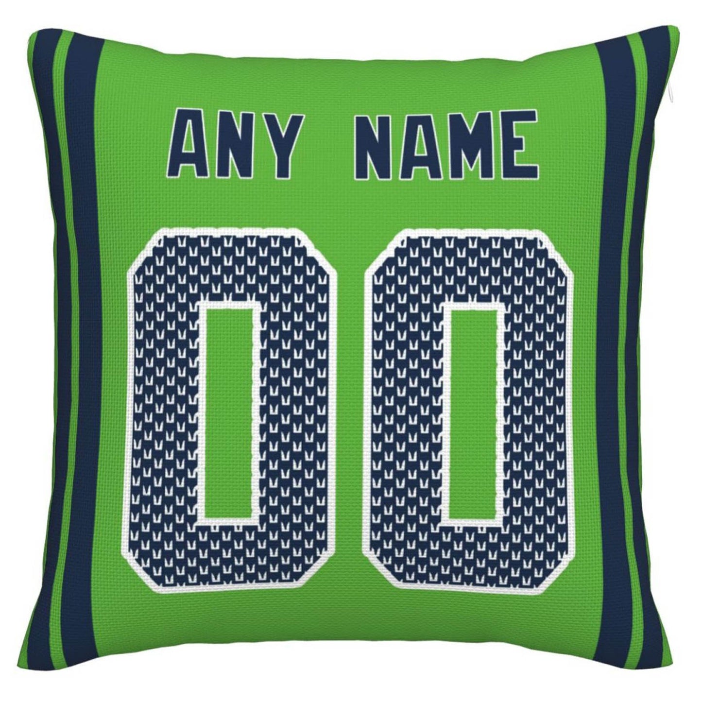 Custom S.Seahawks Pillow Decorative Throw Pillow Case - Print Personalized Football Team Fans Name & Number Birthday Gift Football Pillows