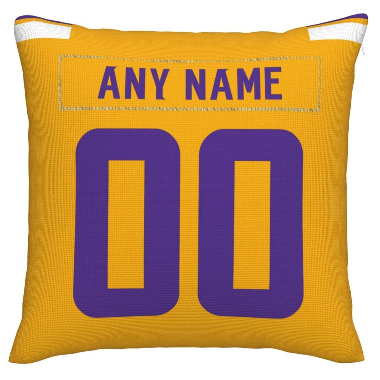 Custom MN.Vikings Pillow Decorative Throw Pillow Case - Print Personalized Football Team Fans Name & Number Birthday Gift Football Pillows