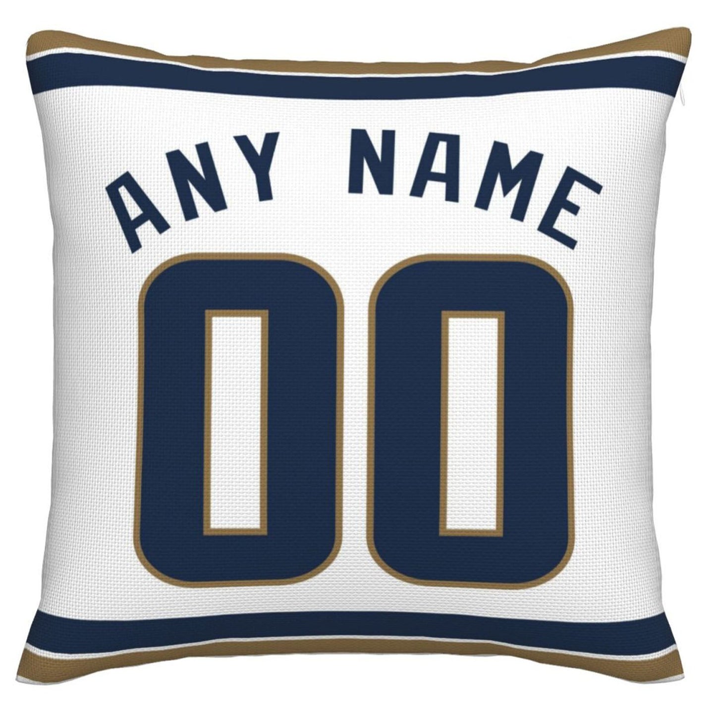 Custom LA.Rams Pillow Decorative Throw Pillow Case - Print Personalized Football Team Fans Name & Number Birthday Gift Football Pillows