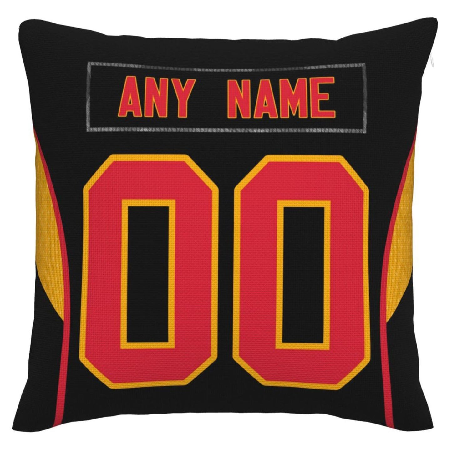 Custom KC.Chiefs Pillow Decorative Throw Pillow Case - Print Personalized Football Team Fans Name & Number Birthday Gift Football Pillows