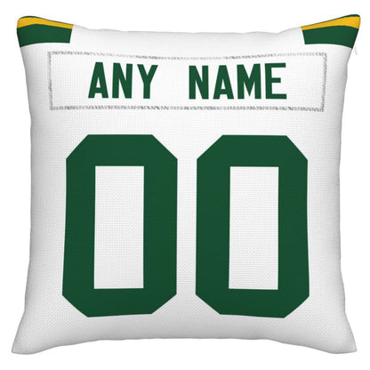 Custom GB.Packers Pillow Decorative Throw Pillow Case - Print Personalized Football Team Fans Name & Number Birthday Gift Football Pillows