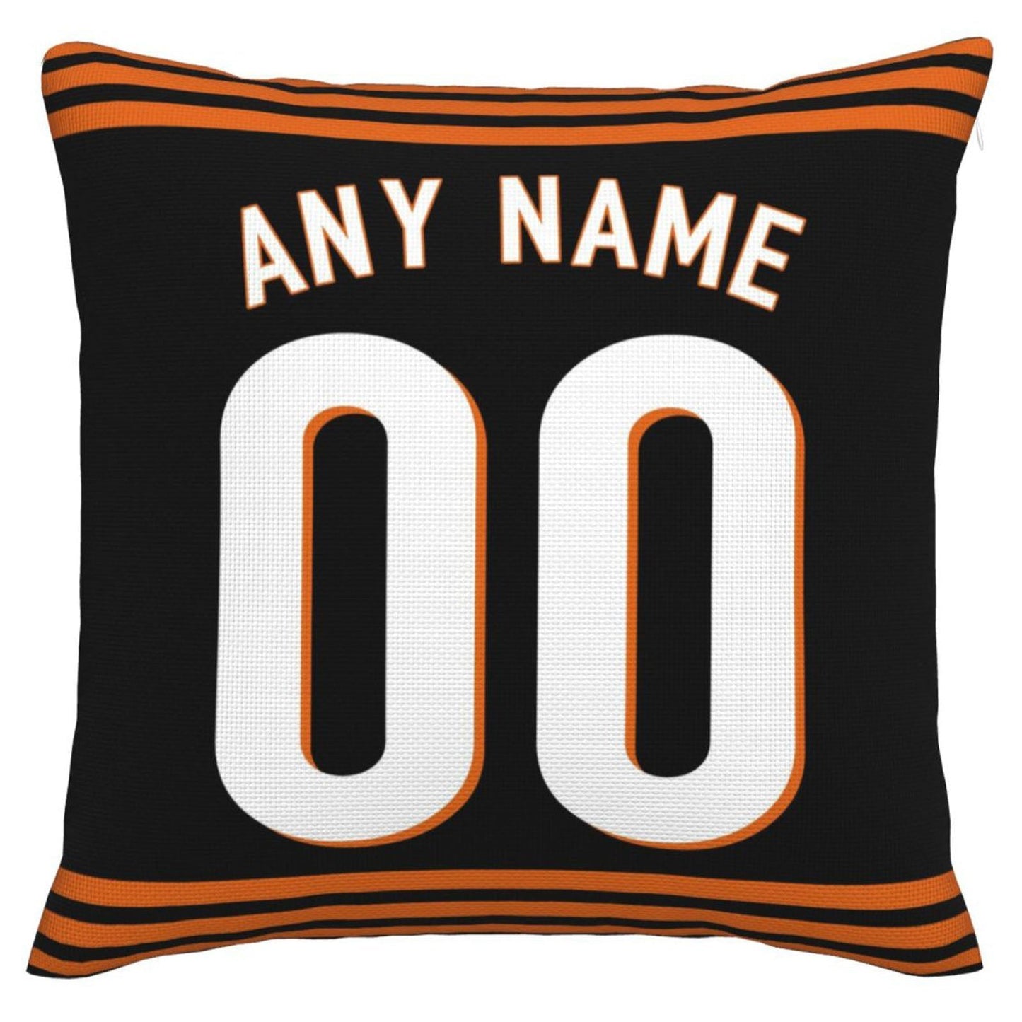 Custom C.Bengals Pillow Decorative Throw Pillow Case - Print Personalized Football Team Fans Name & Number Birthday Gift Football Pillows