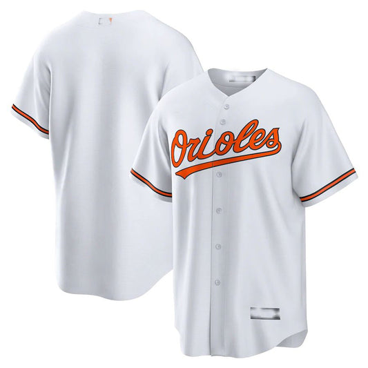 Baltimore Orioles White Home Replica Team Jersey Baseball Jerseys