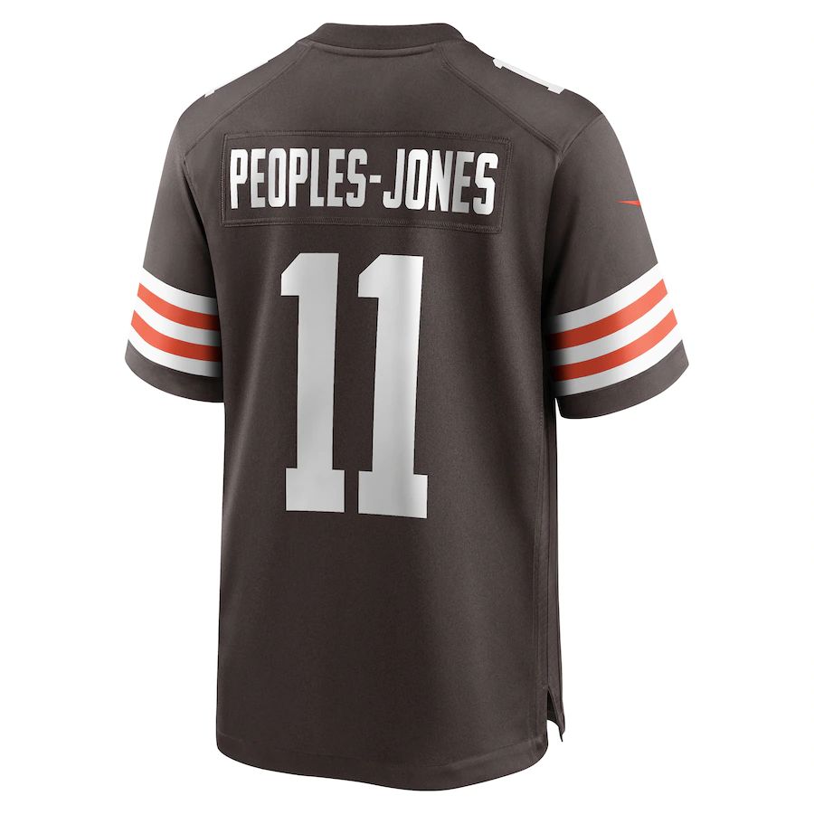 C.Browns #11 Donovan Peoples-Jones  Brown Game Jersey Stitched American Football Jerseys