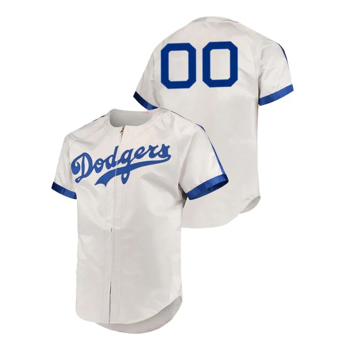 Baseball Jerseys Custom Los Angeles Dodgers Gray Cooperstown Stitched throwback Jersey