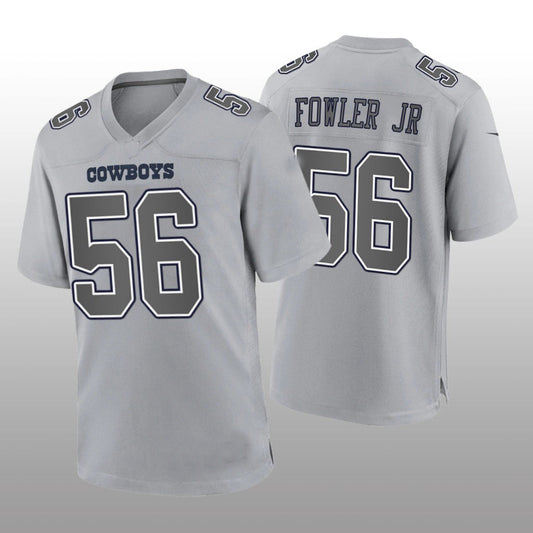 D.Cowboys #56 Dante Fowler Jr. Gray Atmosphere Game Jersey Fashion Jersey American Jerseys