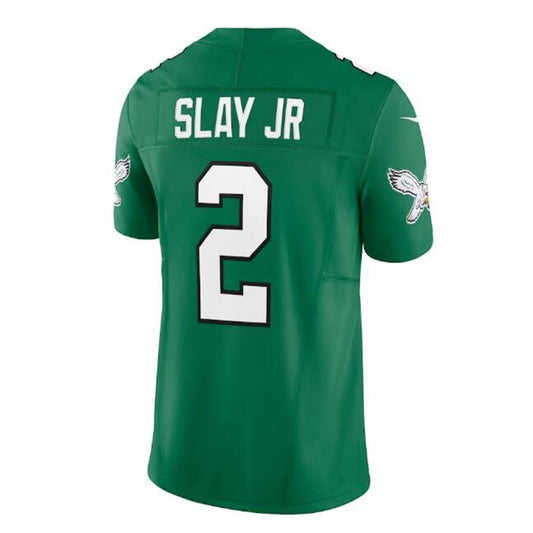 P.Eagles #2 Darius Slay Jr. Alternate Vapor F.U.S.E. Limited Jersey - Kelly Green Stitched American Football Jerseys