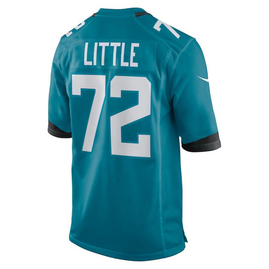 J.Jaguars #72 Walker Little Teal Game Jersey Stitched American Football Jerseys