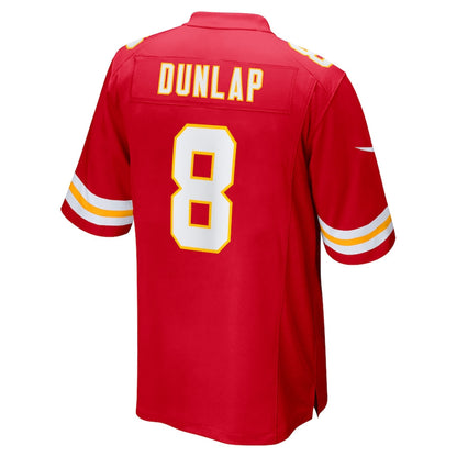 KC.Chiefs #8 Carlos Dunlap Red Home Game Player Jersey Stitched American Football Jerseys