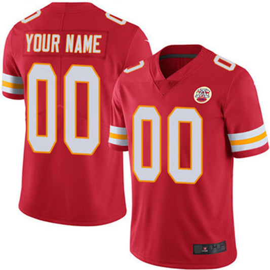 Custom KC.Chiefs  Home Red Vapor Untouchable Limited Jersey American Stitched Jersey Football Jerseys