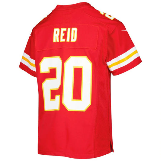 KC.Chiefs #20 Justin Reid  Red Game Jersey Stitched American Football Jerseys