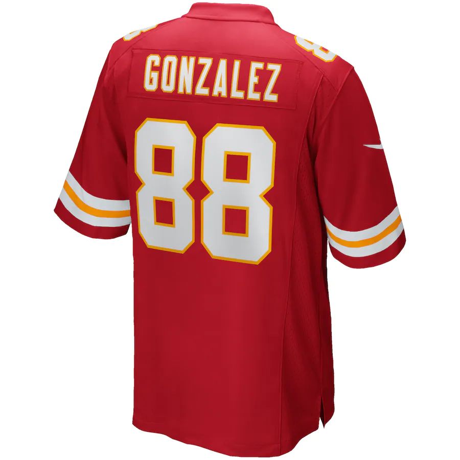 KC.Chiefs #88 Tony Gonzalez  Red Game Retired Player Jersey Stitched American Football Jerseys