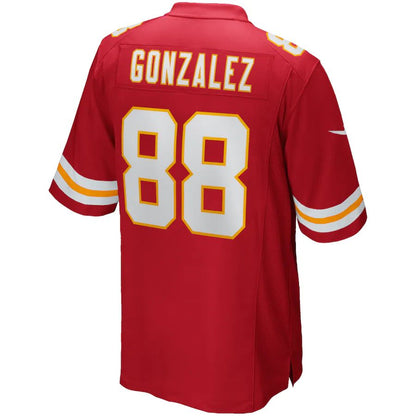 KC.Chiefs #88 Tony Gonzalez  Red Game Retired Player Jersey Stitched American Football Jerseys