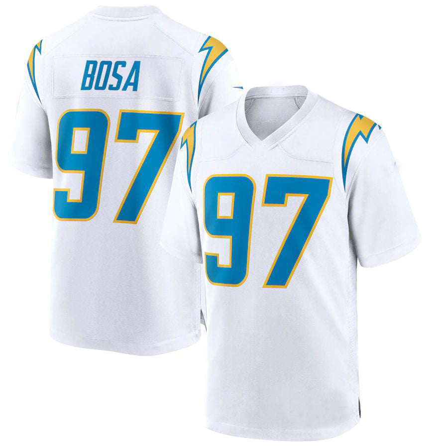 LA.Chargers #97 Joey Bosa  White Game Jersey Stitched American Football Jerseys