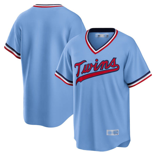 Minnesota Twins Light Blue Road Cooperstown Collection Team Jersey Baseball Jerseys