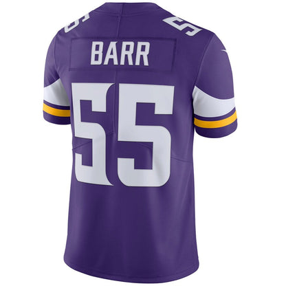 MN.Vikings #55 Anthony Barr  Purple Vapor Untouchable Limited Player Jersey Stitched American Football Jerseys