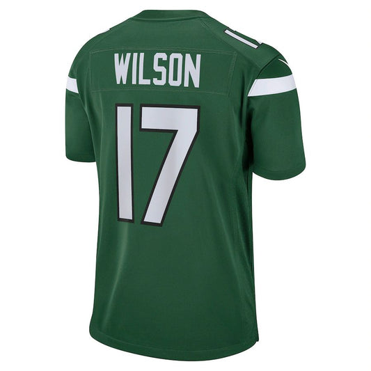 NY.Jets #17 Garrett Wilson Gotham Green 2022 Draft First Round Pick Player Game Jersey Stitched American Football Jerseys